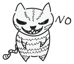 Cheshire Cat by tyettya (English) sticker #12569065