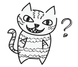 Cheshire Cat by tyettya (English) sticker #12569069
