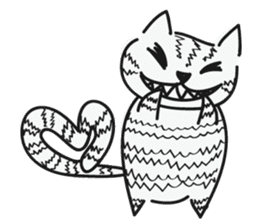 Cheshire Cat by tyettya (English) sticker #12569086