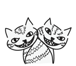 Cheshire Cat by tyettya (English) sticker #12569091