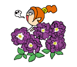 Fairy roses sticker #12569439