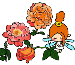 Fairy roses sticker #12569444