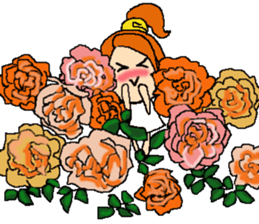Fairy roses sticker #12569448