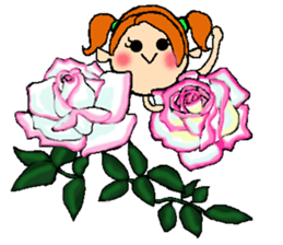Fairy roses sticker #12569451