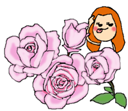 Fairy roses sticker #12569456