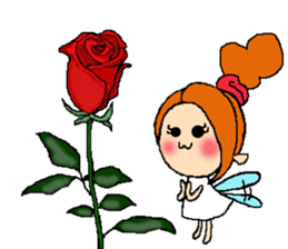 Fairy roses sticker #12569458