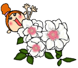 Fairy roses sticker #12569461