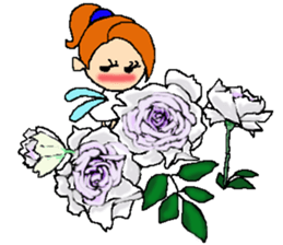 Fairy roses sticker #12569465