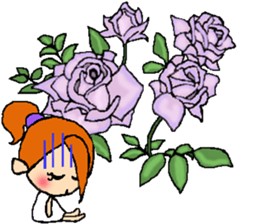 Fairy roses sticker #12569473