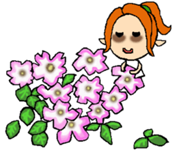 Fairy roses sticker #12569474