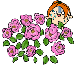 Fairy roses sticker #12569475