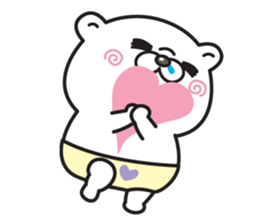 kuma baby2 sticker #12570934