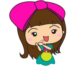 Haa-nee Wedding Series Fah & Pete sticker #12571455