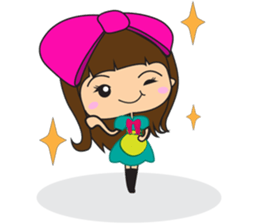 Haa-nee Wedding Series Fah & Pete sticker #12571457