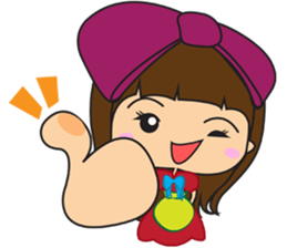 Haa-nee Wedding Series Fah & Pete sticker #12571458