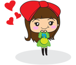 Haa-nee Wedding Series Fah & Pete sticker #12571459