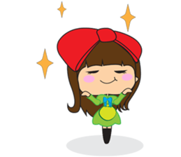 Haa-nee Wedding Series Fah & Pete sticker #12571460