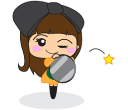 Haa-nee Wedding Series Fah & Pete sticker #12571461