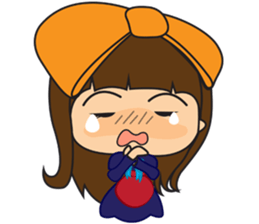 Haa-nee Wedding Series Fah & Pete sticker #12571463