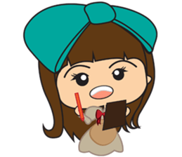 Haa-nee Wedding Series Fah & Pete sticker #12571465