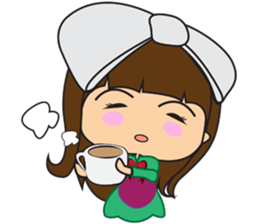 Haa-nee Wedding Series Fah & Pete sticker #12571467