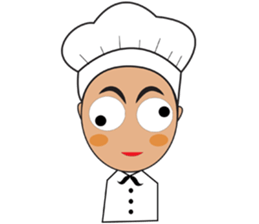 Haa-nee Wedding Series Fah & Pete sticker #12571476