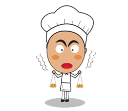 Haa-nee Wedding Series Fah & Pete sticker #12571478