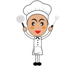 Haa-nee Wedding Series Fah & Pete sticker #12571479