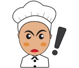 Haa-nee Wedding Series Fah & Pete sticker #12571486