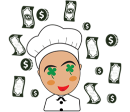 Haa-nee Wedding Series Fah & Pete sticker #12571487