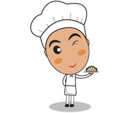 Haa-nee Wedding Series Fah & Pete sticker #12571491