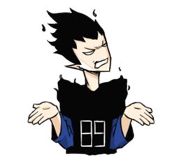 Mr.Edwind : get angry sticker #12571628