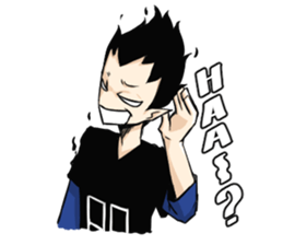 Mr.Edwind : get angry sticker #12571631
