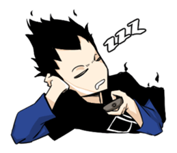 Mr.Edwind : get angry sticker #12571633