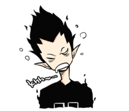 Mr.Edwind : get angry sticker #12571637