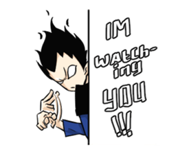 Mr.Edwind : get angry sticker #12571638
