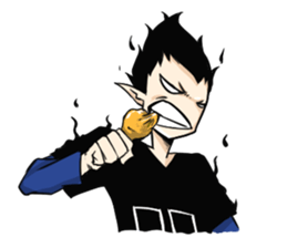 Mr.Edwind : get angry sticker #12571639