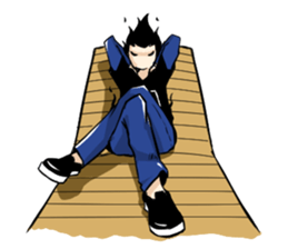 Mr.Edwind : get angry sticker #12571643