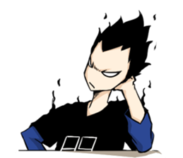 Mr.Edwind : get angry sticker #12571645