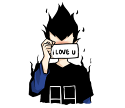 Mr.Edwind : get angry sticker #12571646