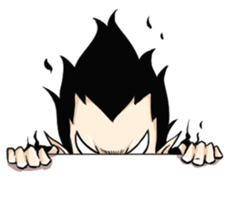 Mr.Edwind : get angry sticker #12571649