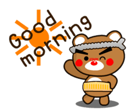 SHIGE-KUMA MINI ENGLISH sticker #12572094