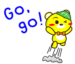 SHIGE-KUMA MINI ENGLISH sticker #12572099