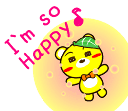 SHIGE-KUMA MINI ENGLISH sticker #12572101