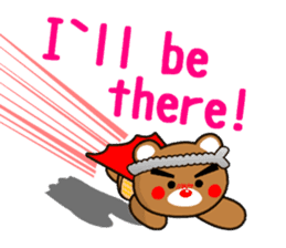 SHIGE-KUMA MINI ENGLISH sticker #12572104