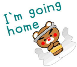 SHIGE-KUMA MINI ENGLISH sticker #12572108