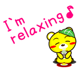 SHIGE-KUMA MINI ENGLISH sticker #12572111