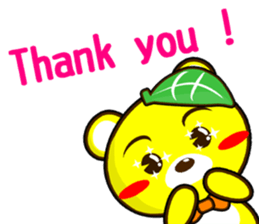 SHIGE-KUMA MINI ENGLISH sticker #12572115