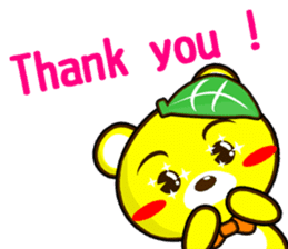 SHIGE-KUMA MINI ENGLISH sticker #12572115