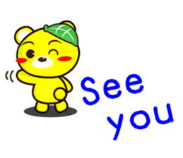 SHIGE-KUMA MINI ENGLISH sticker #12572121